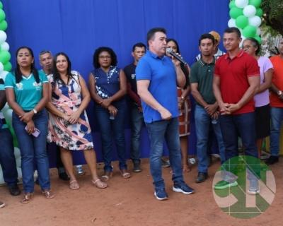 Entrega de novos veículos no povoado Seco das Mulatas