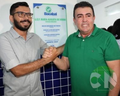 Inauguração da U.E.F Maria Augustina de Sousa - Povoado Brejinho 