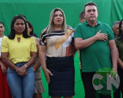 Inauguração da U.E.F Maria Augustina de Sousa - Povoado Brejinho 