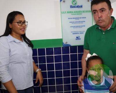 Inauguração da U.E.F Maria Augustina de Sousa - Povoado Brejinho 