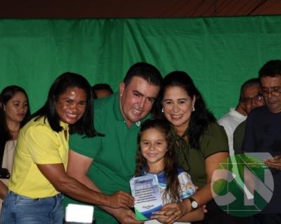 Inauguração da U.E.F Maria Augustina de Sousa - Povoado Brejinho 