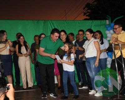 Inauguração da U.E.F Maria Augustina de Sousa - Povoado Brejinho 