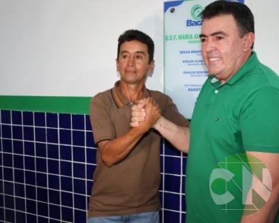 Inauguração da U.E.F Maria Augustina de Sousa - Povoado Brejinho 