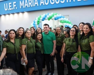 Inauguração da U.E.F Maria Augustina de Sousa - Povoado Brejinho 