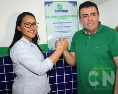 Inauguração da U.E.F Maria Augustina de Sousa - Povoado Brejinho 