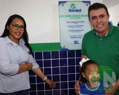 Inauguração da U.E.F Maria Augustina de Sousa - Povoado Brejinho 