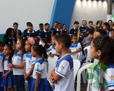 Inauguração da U.E.F Maria Augustina de Sousa - Povoado Brejinho 