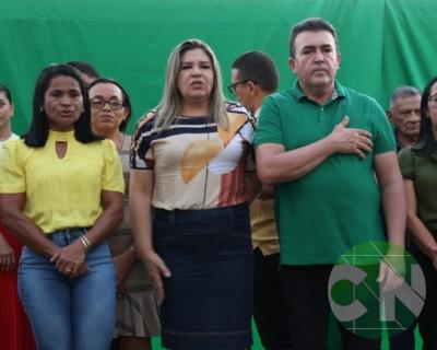 Inauguração da U.E.F Maria Augustina de Sousa - Povoado Brejinho 