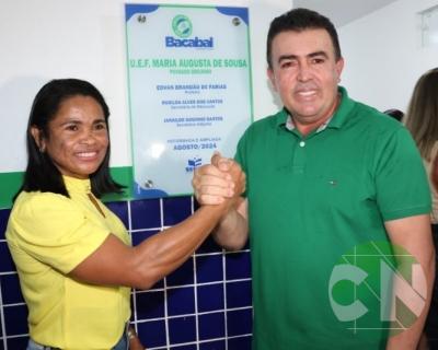 Inauguração da U.E.F Maria Augustina de Sousa - Povoado Brejinho 