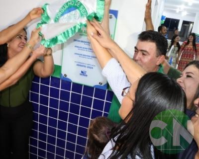 Inauguração da U.E.F Maria Augustina de Sousa - Povoado Brejinho 