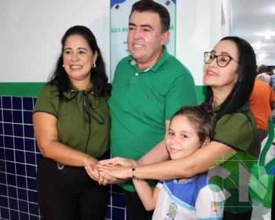 Inauguração da U.E.F Maria Augustina de Sousa - Povoado Brejinho 