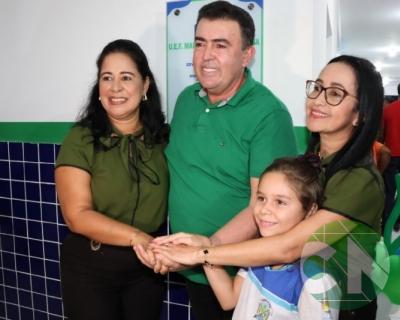 Inauguração da U.E.F Maria Augustina de Sousa - Povoado Brejinho 