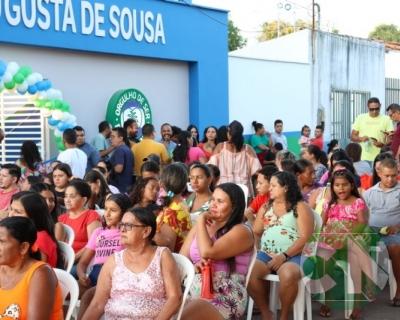 Inauguração da U.E.F Maria Augustina de Sousa - Povoado Brejinho 