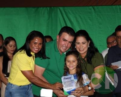 Inauguração da U.E.F Maria Augustina de Sousa - Povoado Brejinho 