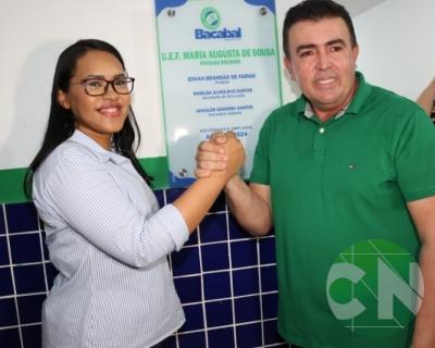 Inauguração da U.E.F Maria Augustina de Sousa - Povoado Brejinho 