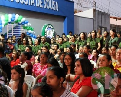 Inauguração da U.E.F Maria Augustina de Sousa - Povoado Brejinho 