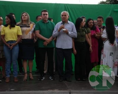 Inauguração da U.E.F Maria Augustina de Sousa - Povoado Brejinho 