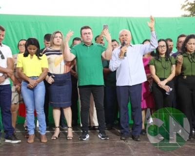 Inauguração da U.E.F Maria Augustina de Sousa - Povoado Brejinho 