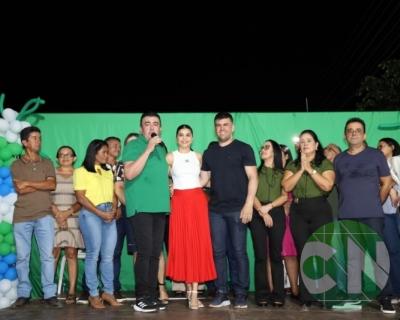 Inauguração da U.E.F Maria Augustina de Sousa - Povoado Brejinho 