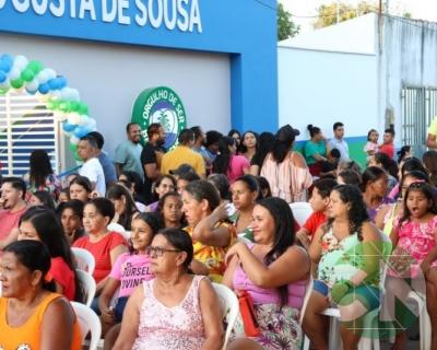 Inauguração da U.E.F Maria Augustina de Sousa - Povoado Brejinho 