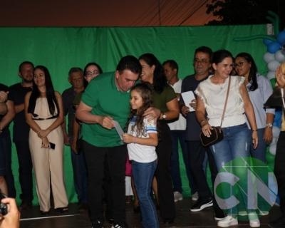 Inauguração da U.E.F Maria Augustina de Sousa - Povoado Brejinho 