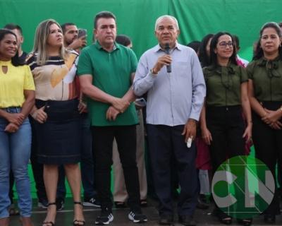 Inauguração da U.E.F Maria Augustina de Sousa - Povoado Brejinho 