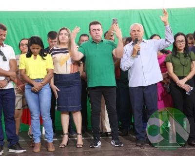 Inauguração da U.E.F Maria Augustina de Sousa - Povoado Brejinho 