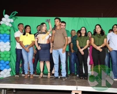 Inauguração da U.E.F Maria Augustina de Sousa - Povoado Brejinho 