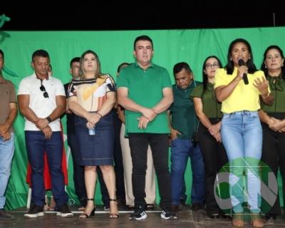 Inauguração da U.E.F Maria Augustina de Sousa - Povoado Brejinho 