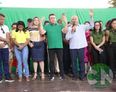 Inauguração da U.E.F Maria Augustina de Sousa - Povoado Brejinho 