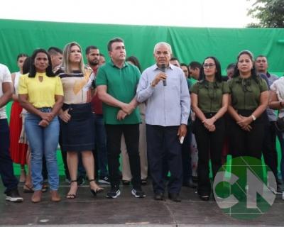 Inauguração da U.E.F Maria Augustina de Sousa - Povoado Brejinho 