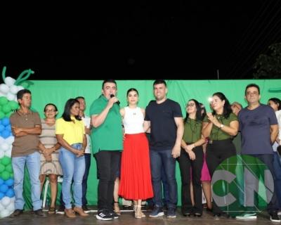 Inauguração da U.E.F Maria Augustina de Sousa - Povoado Brejinho 