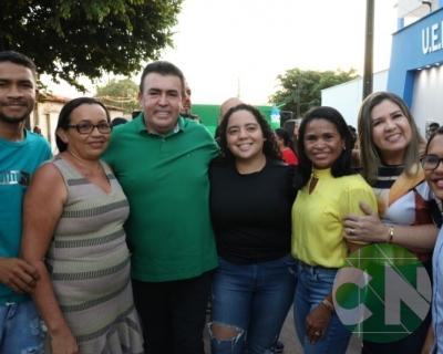 Inauguração da U.E.F Maria Augustina de Sousa - Povoado Brejinho 