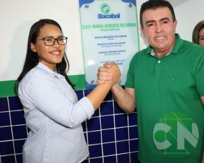 Inauguração da U.E.F Maria Augustina de Sousa - Povoado Brejinho 