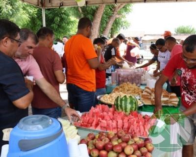 Café dos pais com Davi Brandão 