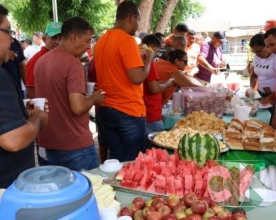 Café dos pais com Davi Brandão 