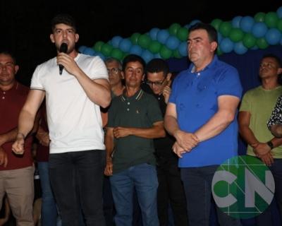 Asfalto na estrada da Bela Vista - zona Rural