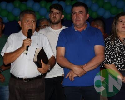 Asfalto na estrada da Bela Vista - zona Rural