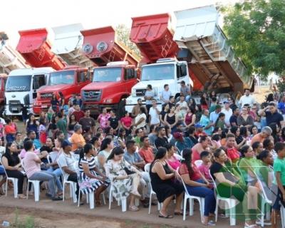 Asfalto na estrada da Bela Vista - zona Rural