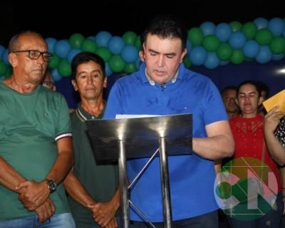 Asfalto na estrada da Bela Vista - zona Rural