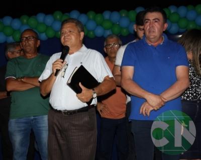 Asfalto na estrada da Bela Vista - zona Rural