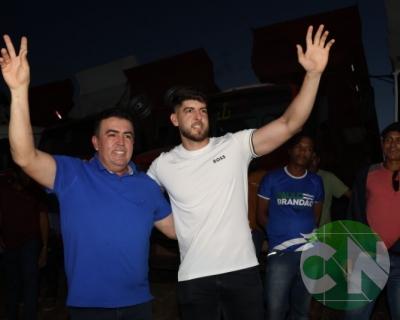 Asfalto na estrada da Bela Vista - zona Rural