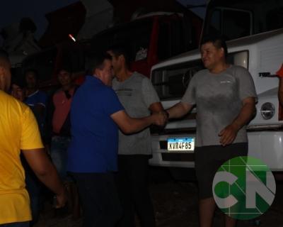 Asfalto na estrada da Bela Vista - zona Rural