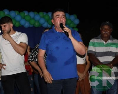 Asfalto na estrada da Bela Vista - zona Rural