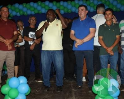 Asfalto na estrada da Bela Vista - zona Rural