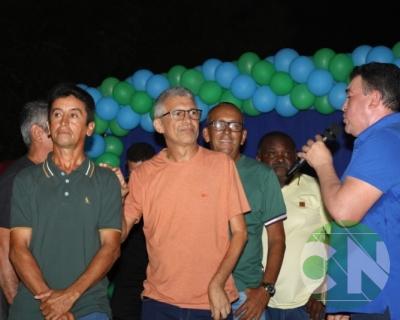 Asfalto na estrada da Bela Vista - zona Rural