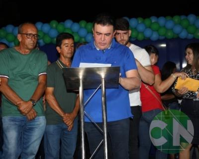 Asfalto na estrada da Bela Vista - zona Rural