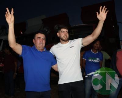 Asfalto na estrada da Bela Vista - zona Rural