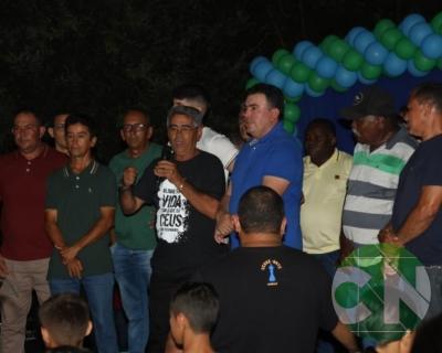 Asfalto na estrada da Bela Vista - zona Rural