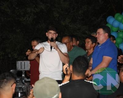 Asfalto na estrada da Bela Vista - zona Rural